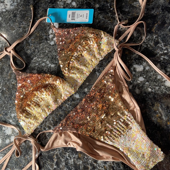 NWT beach bunny bikini Ariel extremely rare XL set - Picture 4 of 16